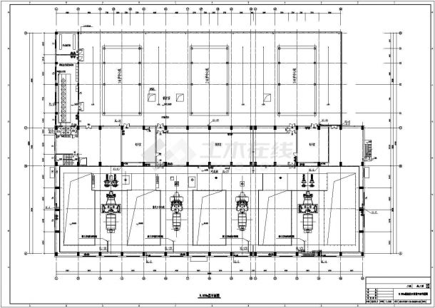 某单位四层框架结构厂房给排水消防设计图-图二