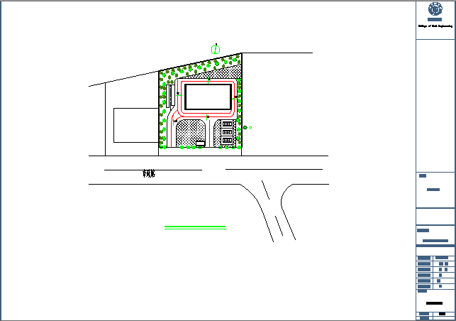 六层框架结构宿舍楼毕业设计施工图纸_图1