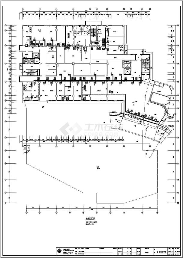 淄博市第一人民医院病房楼空调设计图纸-图二
