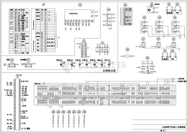 10KV2500KVA系统图及高压柜图纸一套-图二