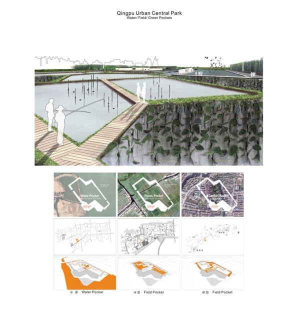 景观设计规划竞赛获奖B078-曲水园2.0-图一