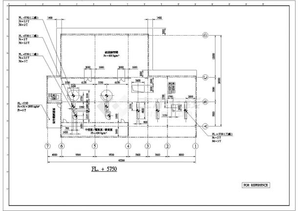 某公司钢结构工程制造CAD设计图-图二