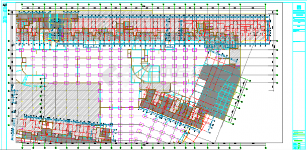 地下室结构建筑施工图纸（共9张）-图二