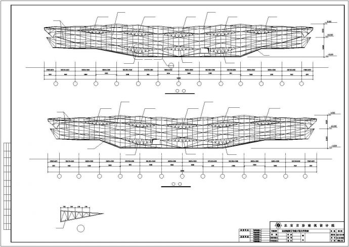 北京地铁五号线全套详细CAD设计施工图纸_图1
