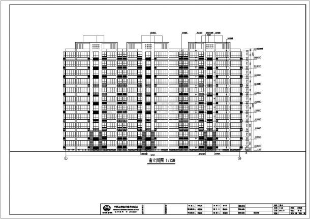 某11层框架结构住宅楼建筑方案设计图-图一