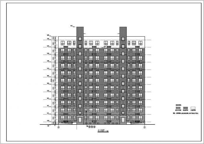 某11层剪力墙结构住宅建筑设计施工图_图1