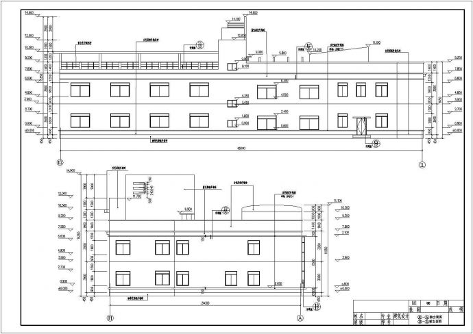 某地2层砖混结构幼儿园建筑设计施工图_图1