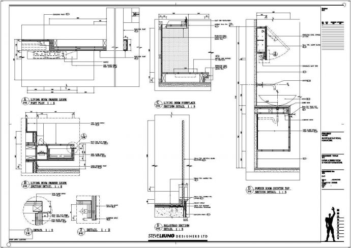 某高档小区复式楼样板房装修设计施工图_图1