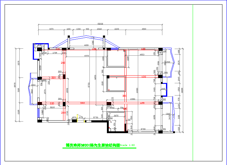 某豪华别墅建筑装修设计CAD施工图