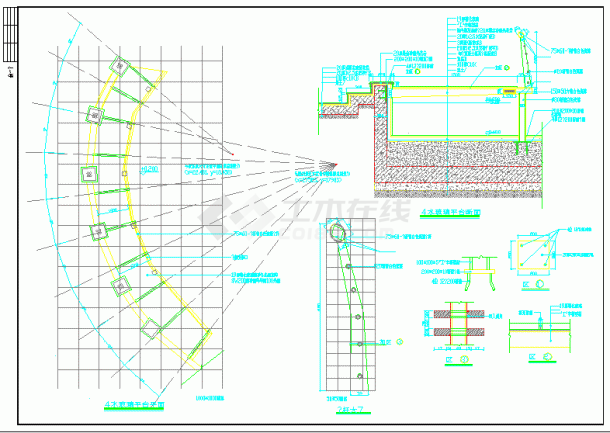 某地公园环境园林CAD设计施工图纸-图一