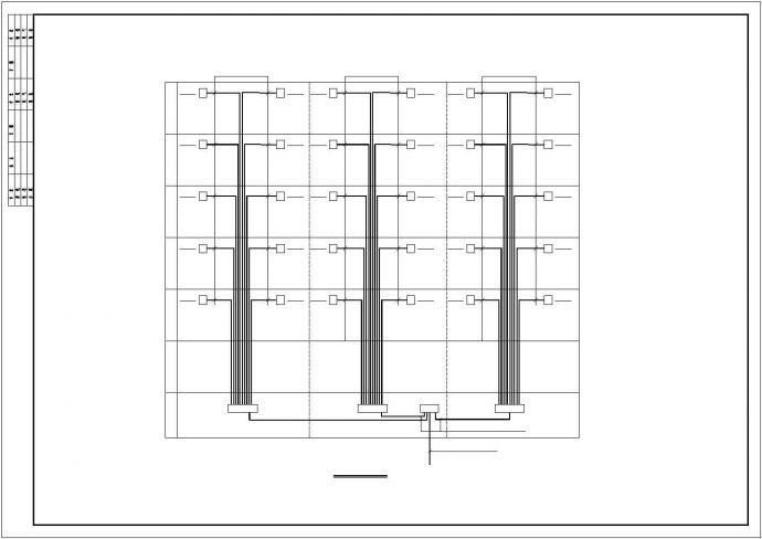 某小区六层住宅楼电气设计全套施工图_图1