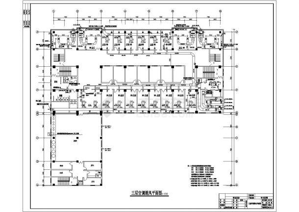 整套建筑中央空调cad设计施工图（毕业设计）-图二