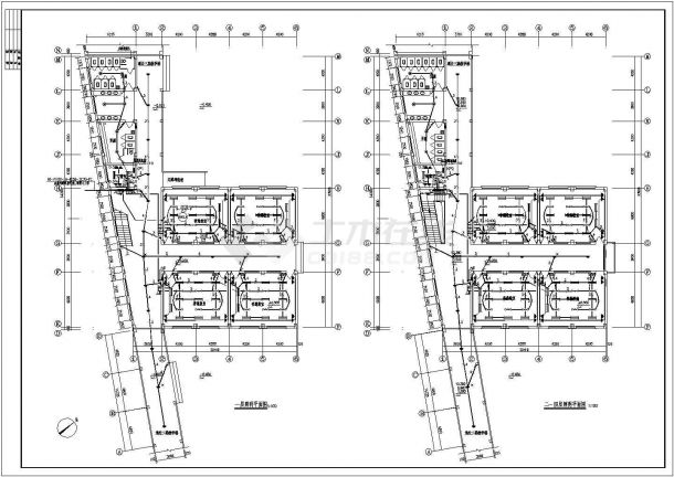 某学校教学楼电施设计CAD施工图-图一