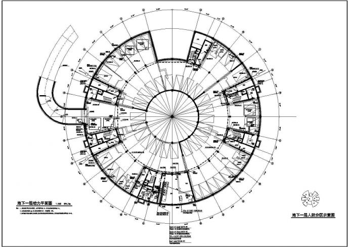 某商业大楼全套电气设计施工CAD图方案_图1