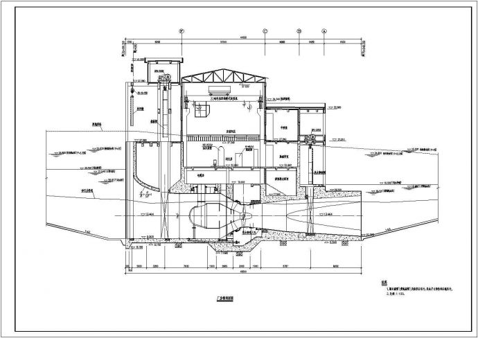 简单小型的厂房设计建筑图（共3张）_图1