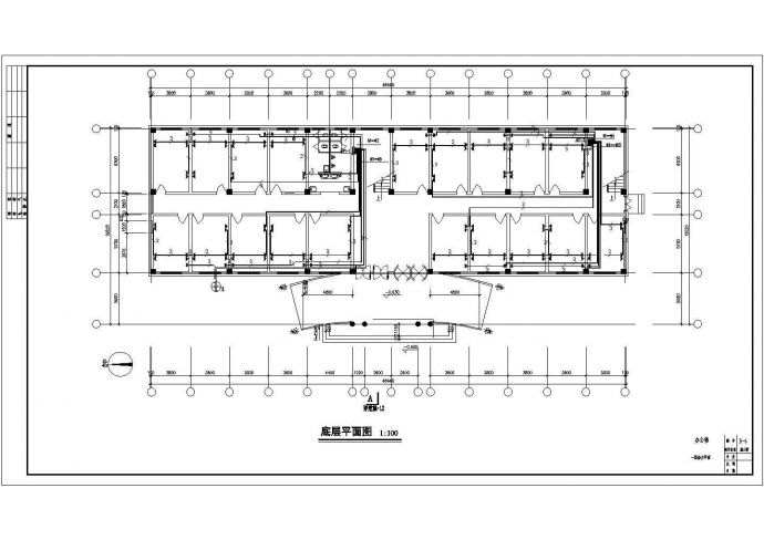 综合楼全套电气设计方案CAD施工图_图1
