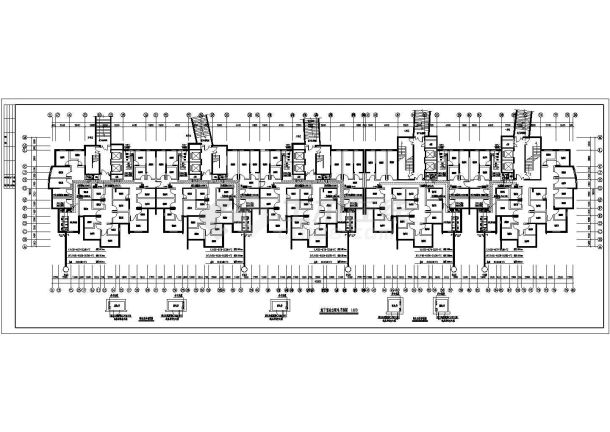 某地区某小区高层电气cad设计施工图纸（全套）-图二