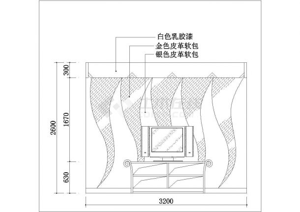 某地西三环广场园林铺装设计图（全套）-图二