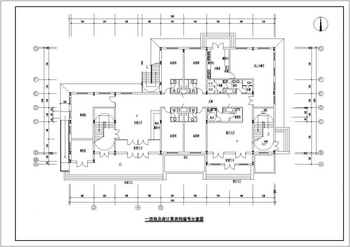 西宁市综合楼暖施全套采暖、通风施工图设计_图1