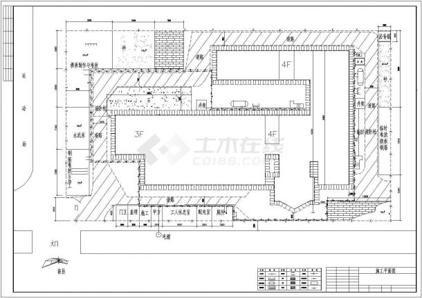 贵州省遵义市三层框架结构教学楼施工组织设计文件-图二
