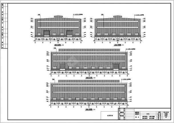 某地单层钢结构结构车间全套建筑及结构施工图-图一