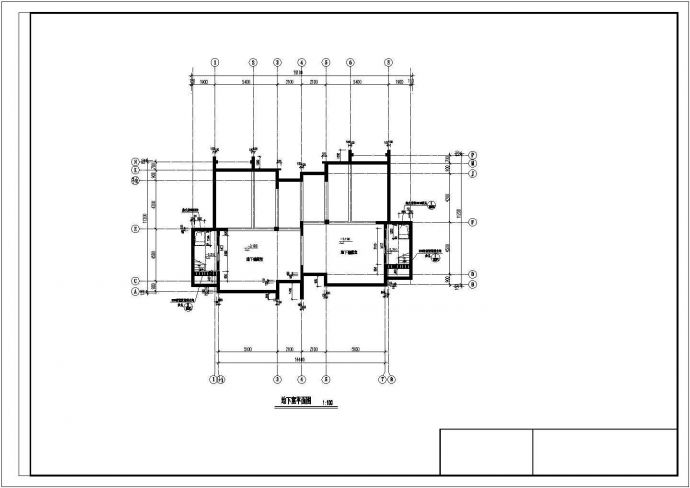 范例别墅建筑设计方案及施工全套CAD图纸_图1