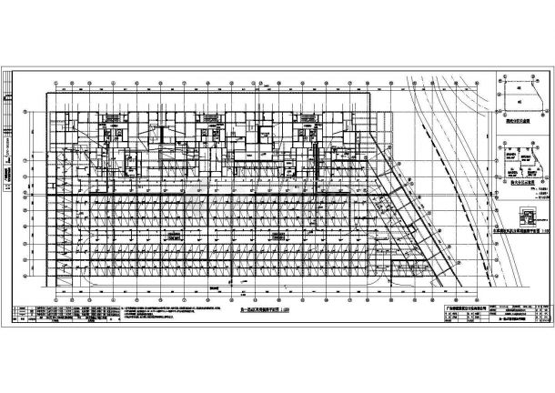 凤凰城2层地下车库电气设计施工图（强电部分）-图一