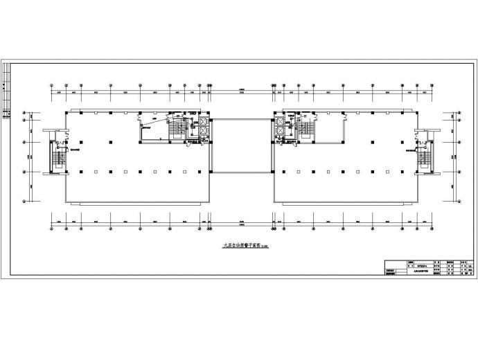 图书信息中心弱电气设计CAD施工图_图1