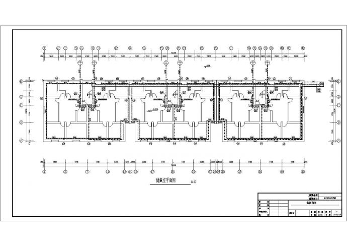 某六层小区住宅楼电气照明CAD施工图_图1