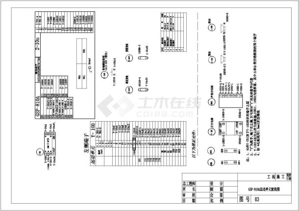 变电站35KV全套标准电气二次详细设计施工图纸-图一