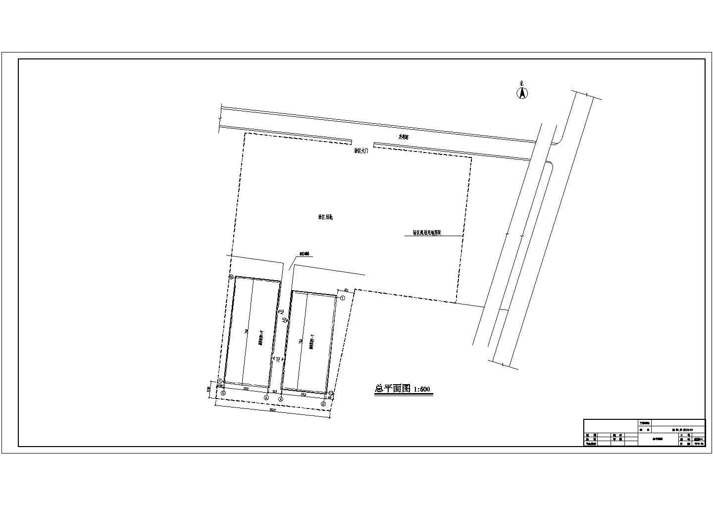 某地单层轻型门式钢架落地米库施工图纸