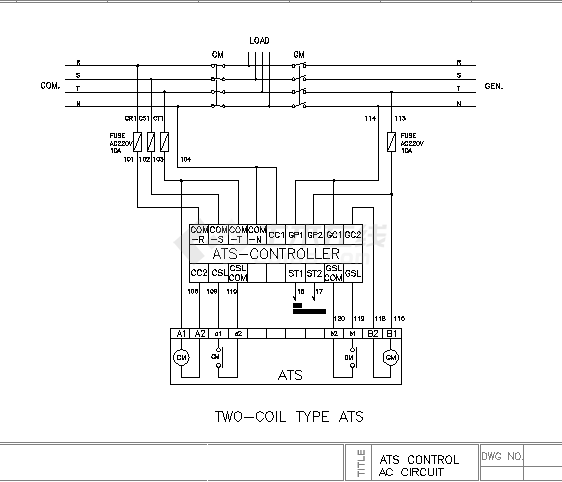 柴油发电机组全套控制器图纸（标注详细)-图二