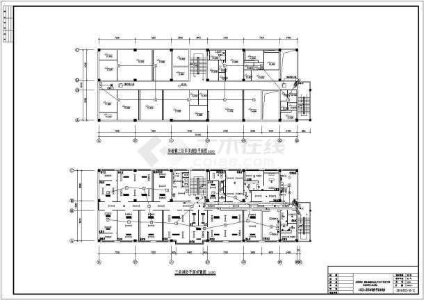制药车间电气消防方案CAD施工图-图二