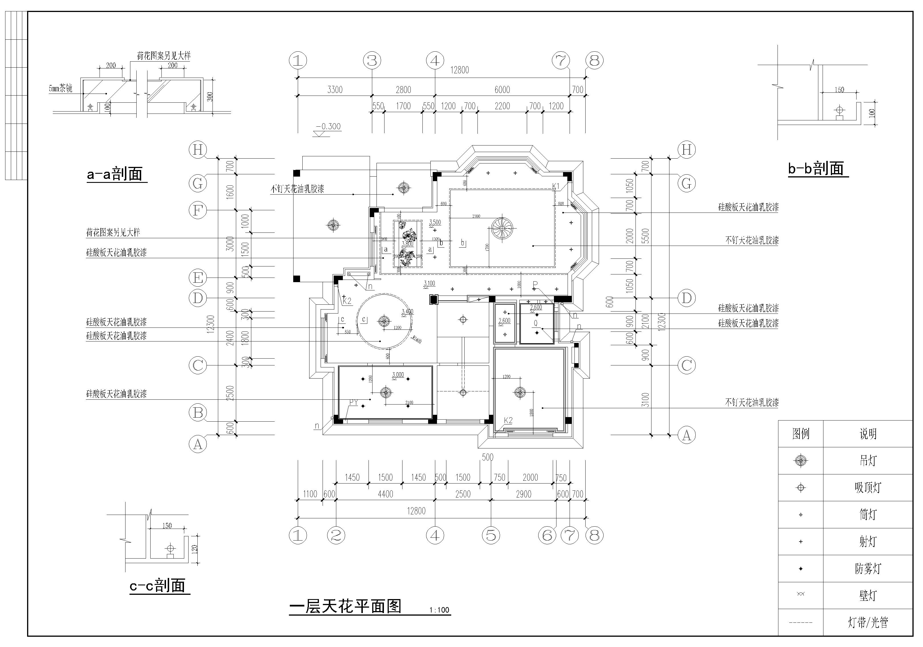 别墅装修全套设计图纸