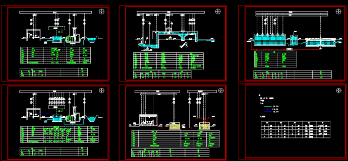 污水处理厂氧化沟电气设计CAD施工图_图1