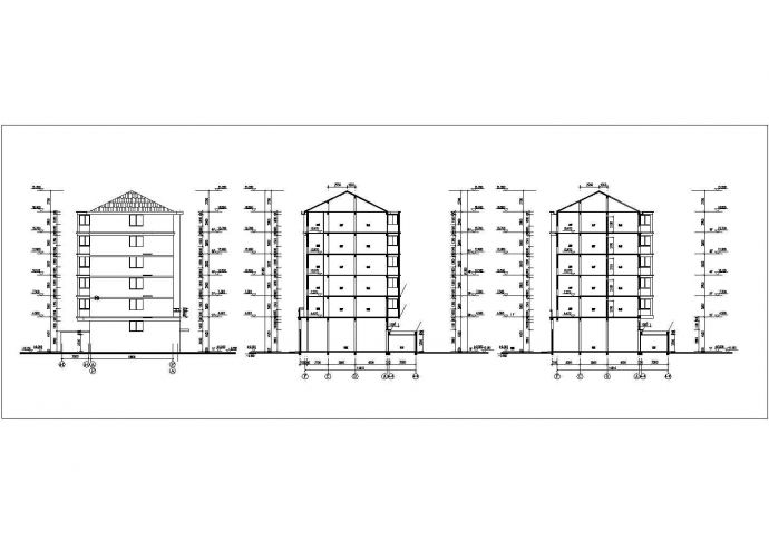 某小区五层住宅楼电气设计全套施工图_图1