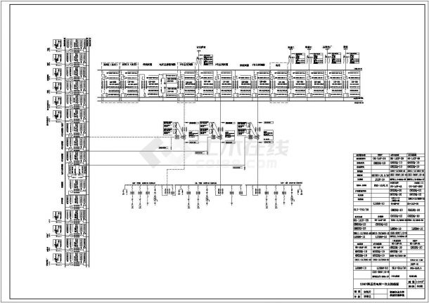 220KV变电站设计完整施工CAD图纸-图一