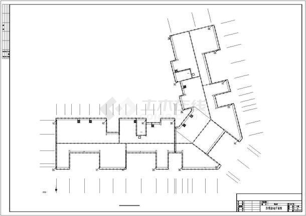 某地综合楼电气设计施工CAD图纸-图一