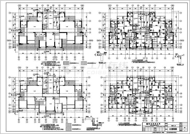 某23层剪力墙结构住宅楼全套结构施工图-图二