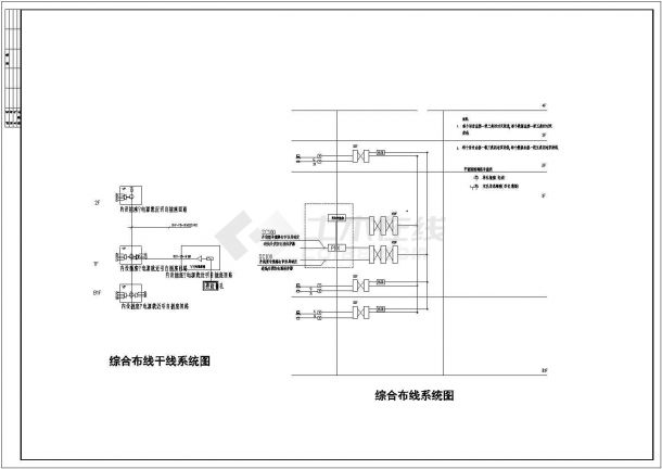 某高级私人会所电气cad施工详图-图一