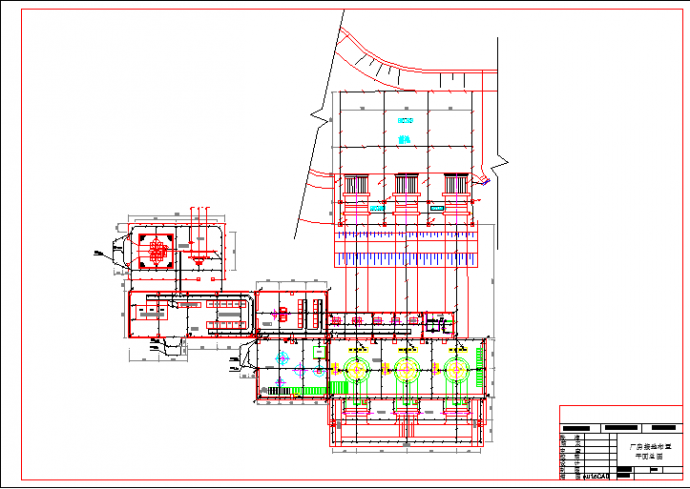 某电厂防雷接地全套设计施工CAD图_图1