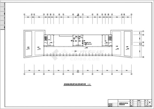 某地区办公大楼弱电工程设计CAD施工图纸-图一