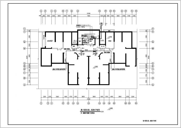 二十七层住宅楼全套建筑设计施工图纸_图1