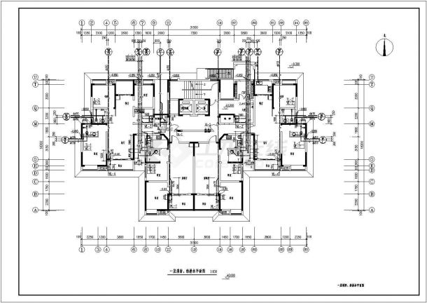 二十七层住宅楼全套建筑设计施工图纸-图二