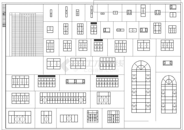  Architectural design and construction drawing of student canteen of a university in South China - Figure 1