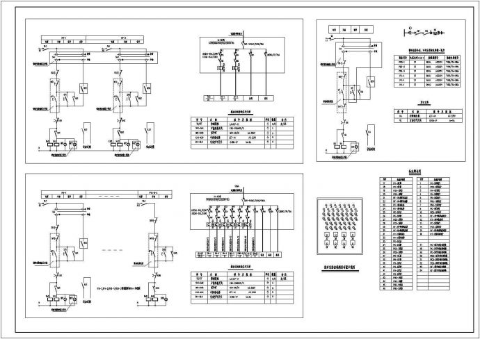 某高层建筑配电气设计CAD施工图_图1