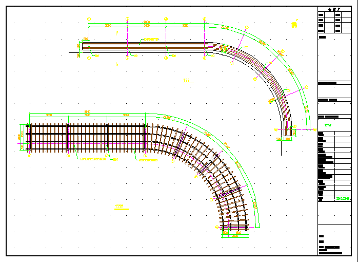 某桥头公园景观园林CAD设计施工图