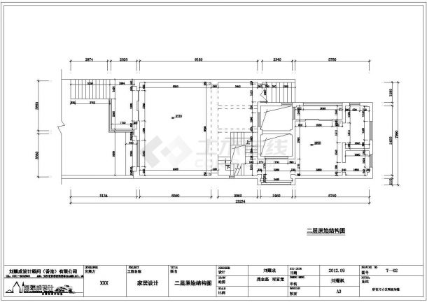 某地区演绎新东CAD建筑详细设计图-图二