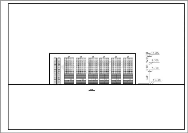 某地3层框架结构消防站建筑专业方案设计-图一