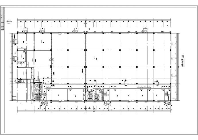 某地工厂建筑cad平面图（共5张）_图1